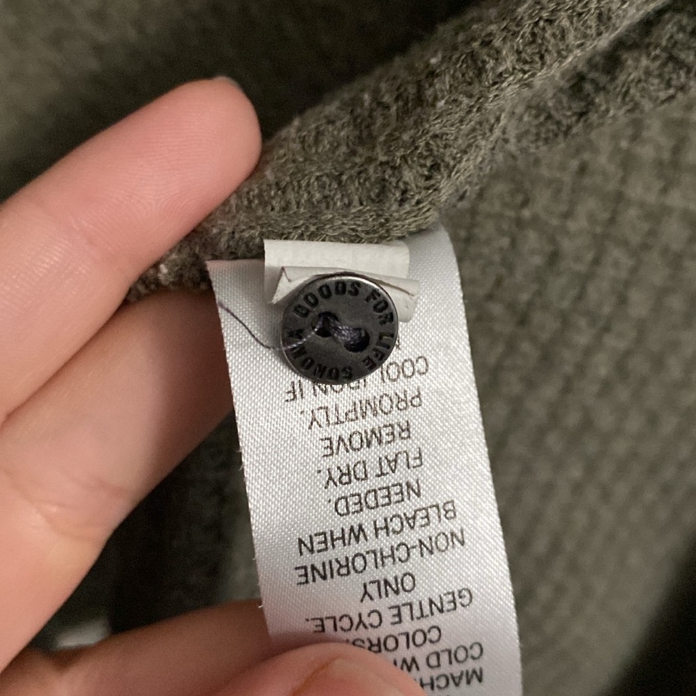 SONOMA lounge wear button up cardigan size: XL - Picture 4 of 7